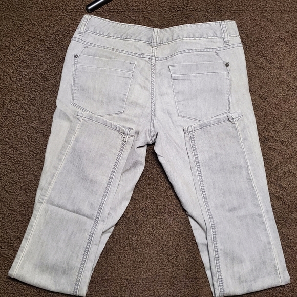 Massimo Skinny Gray Denim Jeans - Picture 2 of 3